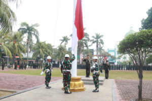 Korem 051/Wijayakarta Gelar Upacara HUT Kemerdekaan RI ke-79