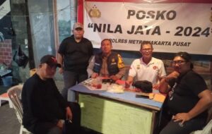 Cegah Gangguan Kamtibmas, Aiptu Kamidi Melaksanakan Pemantaua Wilayah Hukum Polsek Metro Menteng