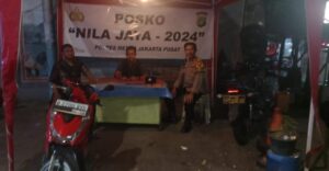 Patroli Kerawanan Malam Hari Polsek Metro Menteng di Titik-titik Rawan Tawuran