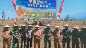 Wujudkan Kemanunggalan TNI dengan Petani: TNI Launching Pupuk Organik Cair Berbahan Rumput Laut dan Bangun Metode Tani Lestari