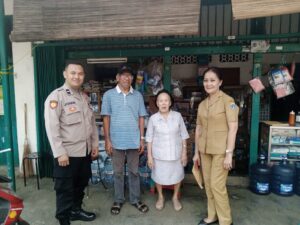 Patroli Pagi Hari Polsek Metro Tanah Abang Dan Kunjungi Ketua RW 02, Kasipem, Ketua Rt 04/01 Dan Staf RW 01 Kelurahan Gelora