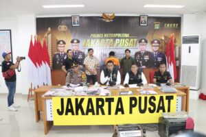 Polres Metro Jakarta Pusat Ungkap Kasus Pencurian dengan Pemberatan