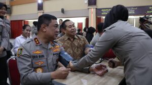 Rangkaian HUT Polwan ke-76 Diperingati Dengan Donor Darah