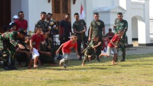 Keceriaan Anak-Anak Merayakan Kemerdekaan HUT Ke-79 RI di Benteng Van Den Bosch