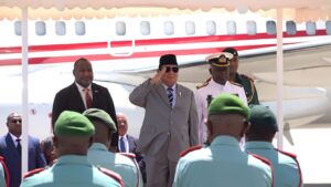 Menhan Prabowo Berkunjung ke Papua Nugini, Temui PM James Marape