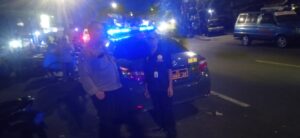 Patroli Dini Hari Polsek Metro Tanah Abang Dan Strong Point Di Jembatan Tinggi