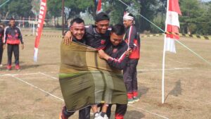 Yonarmed 13 Kostrad Gelar Perlombaan 17-an Meriah untuk Peringati HUT Ke-79 RI di Sukabumi