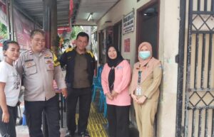 Bhabinkamtibmas Petojo Selatan, Monitoring Kegiatan Imunisasi di RW.08