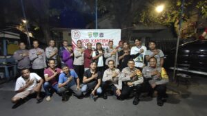 Pererat Hubungan Dengan Masyarakat, Polsek Cempaka Putih Adakan Ngopi Kamtibmas Di Rw 04 Rawasari