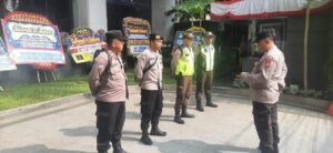 Antisipasi Rencana Aksi Unjuk Rasa, 12 Personil Gabungan Lakukan Pengamanan Kantor DPP Partai Nasdem