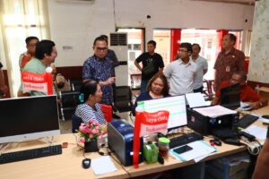 Sidak Kantor Layanan Dukcapil Manado, Sekretaris Ditjen Dukcapil Ingatkan Pentingnya Penguatan Security System