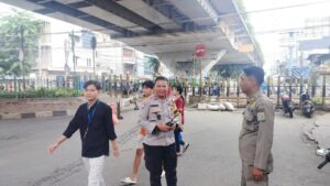 Cegah Kejahatan Jalanan, Binmas Duri Pulo Polsek Metro Gambir Laksanakan Patroli Wilayah