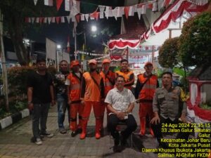 Bhabinkamtibmas Kelurahan Galur Melaksanakan Kegiatan Sambang Dan Patroli Dialogis Koordinasi Kamtibmas Dengan Dewan Kota Kecamatan Johar Baru dan PPSU