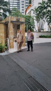 Aiptu Suparmin Kunjungi Hotel Ayana Sampaikan Imbauan Kamtibmas Kepada Petugas Keamanan