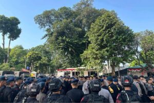 Pengamanan Dan Antisipasi Unras Beberapa Elemen Masyarakat dan lainnya Di Gedung DPR RI