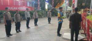 Latihan Upacara Pengibaran Bendera Merah Putih Dalam Rangka Bulan Kebangsaan 2024 Di Bundaran HI