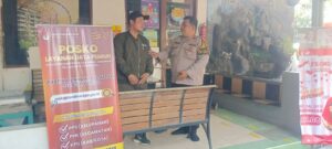 Aipda Ginanjar Patroli Dialogis Dan Sambangi Petugas PPS Kelurahan Petamburan