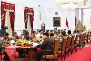 Panglima TNI Hadiri Rapat Terbatas Pimpinan Presiden RI