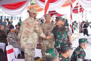 Pangdivif 2 Kostrad Turut Hadir Dalam Acara Pembukaan Latma Super Garuda Shield 2024