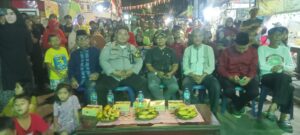 Aiptu Heri Murgianta Bersama Tiga Pilar Hadiri Malam Puncak Kemerdekaan HUT RI Ke 79 Di RT 08 RW 03 Kelurahan Petamburan