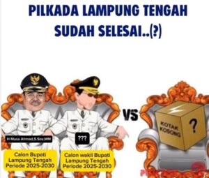 Diprediksi Lawan Kotak Kosong, Pilkada Lampung Tengah Dianggap Sudah Usai