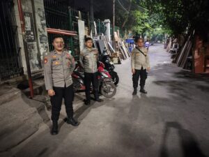 Patroli Strong Points Pagi Hari Unit Samapta Pemantauan dan Antisipasi Gangguan Kamtibmas Tawuran Warga