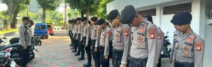 Akp Acep Atmadja Pimpin Apel Pengamanan Dan Antisipasi Unjuk Rasa Di Gedung DPR RI