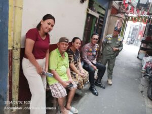Sambang Pemukiman Bhabinkamtibmas Kelurahan Kampung Rawa dan Satpol. PP., Imbauan Kepada Warga