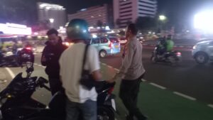 Patroli Bermotor Tiga Pilar Menteng di Titik Rawan Kejahatan Jalanan dan Aksi Remaja Berkumpul