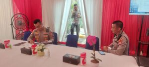 Pengecekan Kombes Pol. Dedy Murti Dalam Rangka Kesiapsiagaan Pospam Tribrata Jaya KWI