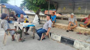 Upaya Jaga Kamtibmas di Perkampungan Warga, Binmas Duri Pulo Sambangi Warga Duri Pulo