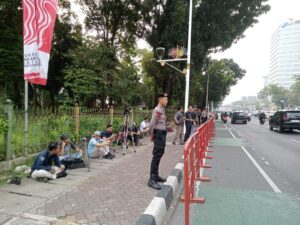 Ipda Sutarman, Lakukan Monitoring Pengamanan di Sekitar Kedutaan Besar Vatikan