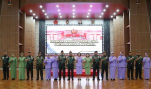 Kasum TNI Pimpin Laporan Korps Kenaikan Pangkat 86 Perwira Tinggi TNI