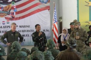 Joint Strike Roket Astros Yonarmed 1 Kostrad, Roket Vampire Marinir dan Roket Himars U.S Army di Puslatpur Marinir Situbondo