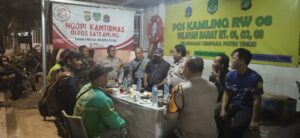 Polsek Cempaka Putih Ngopi Kamtibmas Di Rt 02 / Rw 08 Cempaka Putih Timur