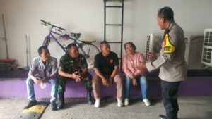 Aipda Bambang Unit Binmas Polsek Sawah Besar Melakukan Sambang