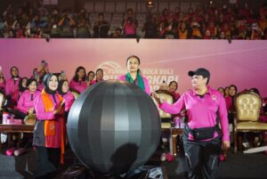 Pengamanan Kegiatan Turnamen Bola Volly Bhayangkari Cup 2024 Di Hadiri Oleh Ibu Kapolri Di Gedung Tenis Indoor Senayan