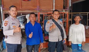 Aipda Aris Wibowo Patroli Dialogis Dan Interaksi Kontraktor Pembangunan Renovasi Rumah