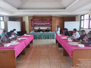 Bhabinkamtibmas Kelurahan Kampung Rawa Menghadiri Undangan Rapat Pleno Terbuka DPSHP