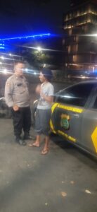 Patroli Dini Hari 1051 Samapta Polsek Metro Tanah Abang Dan Strong Point Jalan Jati Baru Raya