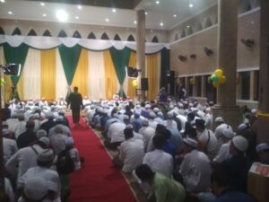 Bhabinkamtibmas Kelurahan Gondangdia Dan Pendamping Padal (202) Polsek Metro Menteng Menghadiri Giat Maulid Nabi Muhammad SAW dan Ziarah Qubro di Qubbah Makam Habib Abdurrahman Al Habsyi Menteng, Jakarta Pusat.