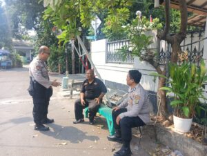 Patroli Dialogis Unit Sabhara Polsek Cempaka Putih