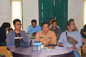 Perkuat Kolaborasi, Dansatgas Letkol Arm Gde Adhy Surya Mahendra Ajak Media Nunukan Sinergi Lewat Coffee Morning