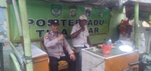 Patroli Dialogis Kapolsubsektor Galur Sampaikan Pesan Kamtibmas kepada Tokoh Masyarakat