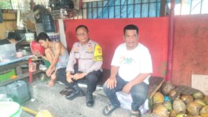 Sambang Wilayah Bhabinkamtibmas Kelurahan Johar Baru Cooling System Kamtibmas Dengan Warga