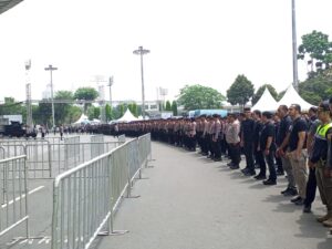 RI vs Australia, Polisi Kerahkan 2.335 Personel di GBK Senayan
