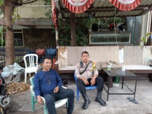 Bhabinkamtibmas Kelurahan Gunung Sahari Utara Sawah Besar Pembinaan Linmas