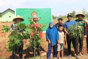 Denpom Divif 3 Kostrad Laksanakan Ketahanan Pangan