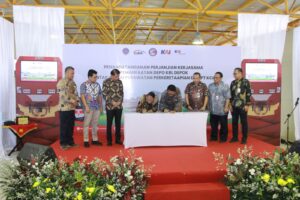 Tingkatkan PNBP DJKA, Kerja Sama Depo KRL depok Yang Berlanjutan