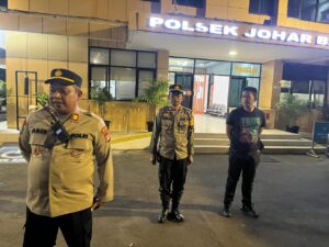 Wakapolsek Johar Baru, Pimpin Apel Persiapan Patroli Cipta Kondisi